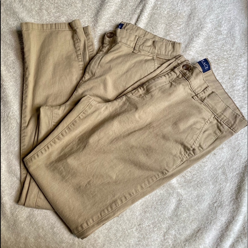 ♦️Children’s Place Khakis - 2 pairs - 16 Husky♦️